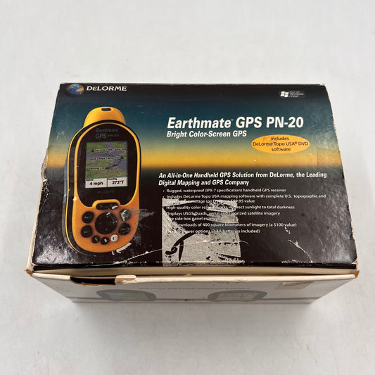 Earthmate GPS PN-20 Bright Color-Screen GPS