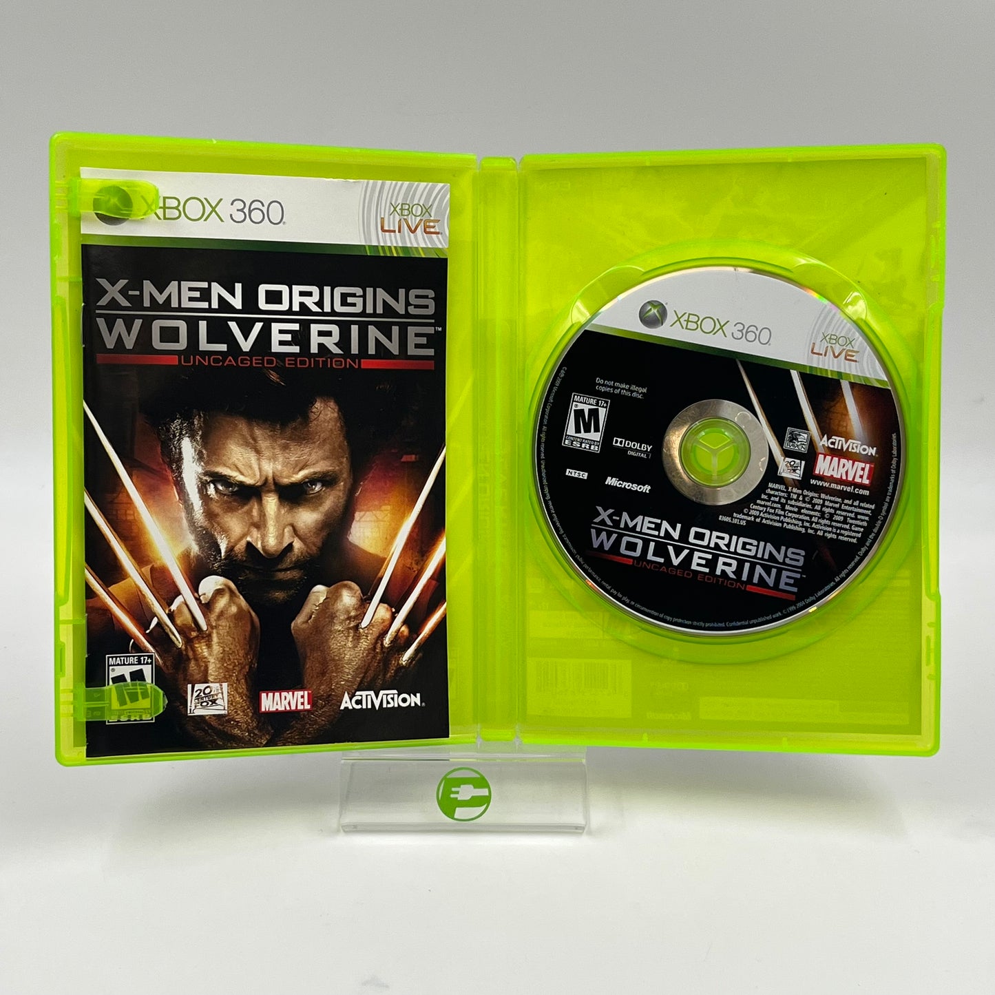 X-Men Origins: Wolverine Uncaged Edition (Microsoft Xbox 360, 2009)