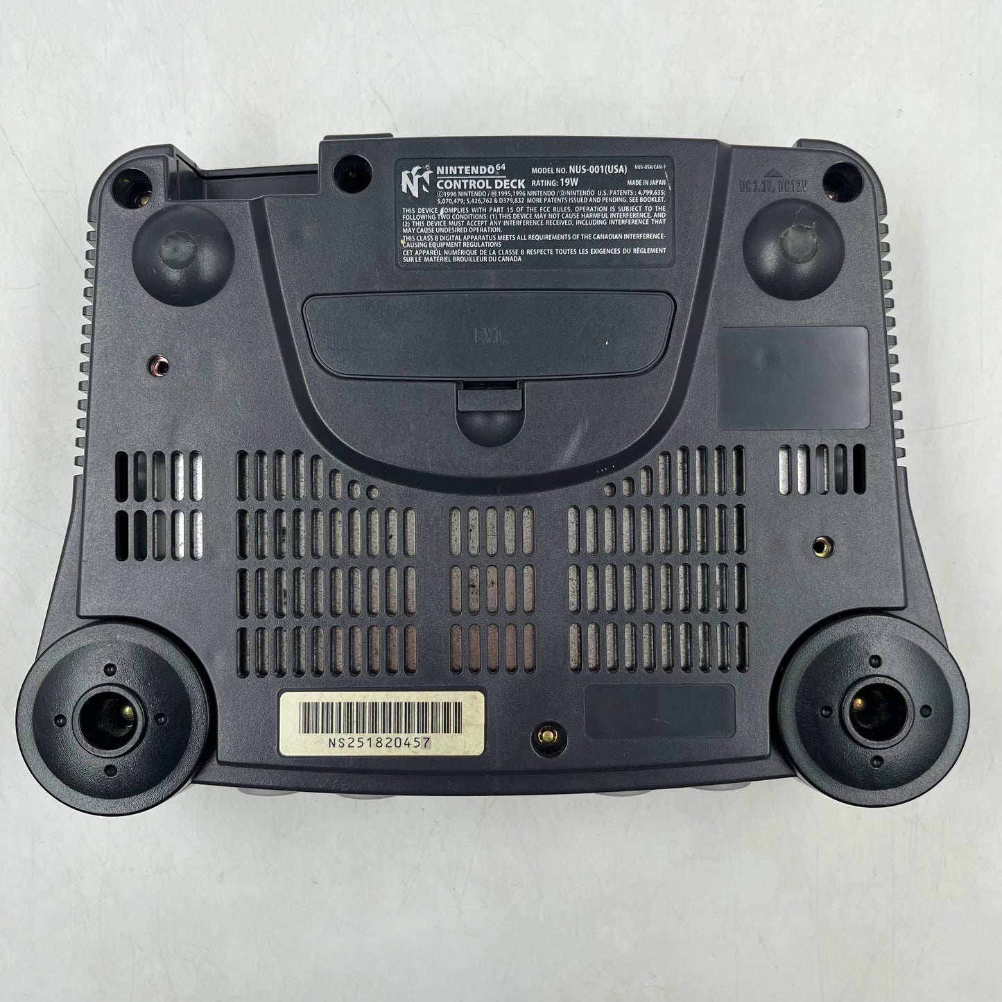 Nintendo 64 N64 Video Game Console NUS-001 Gray