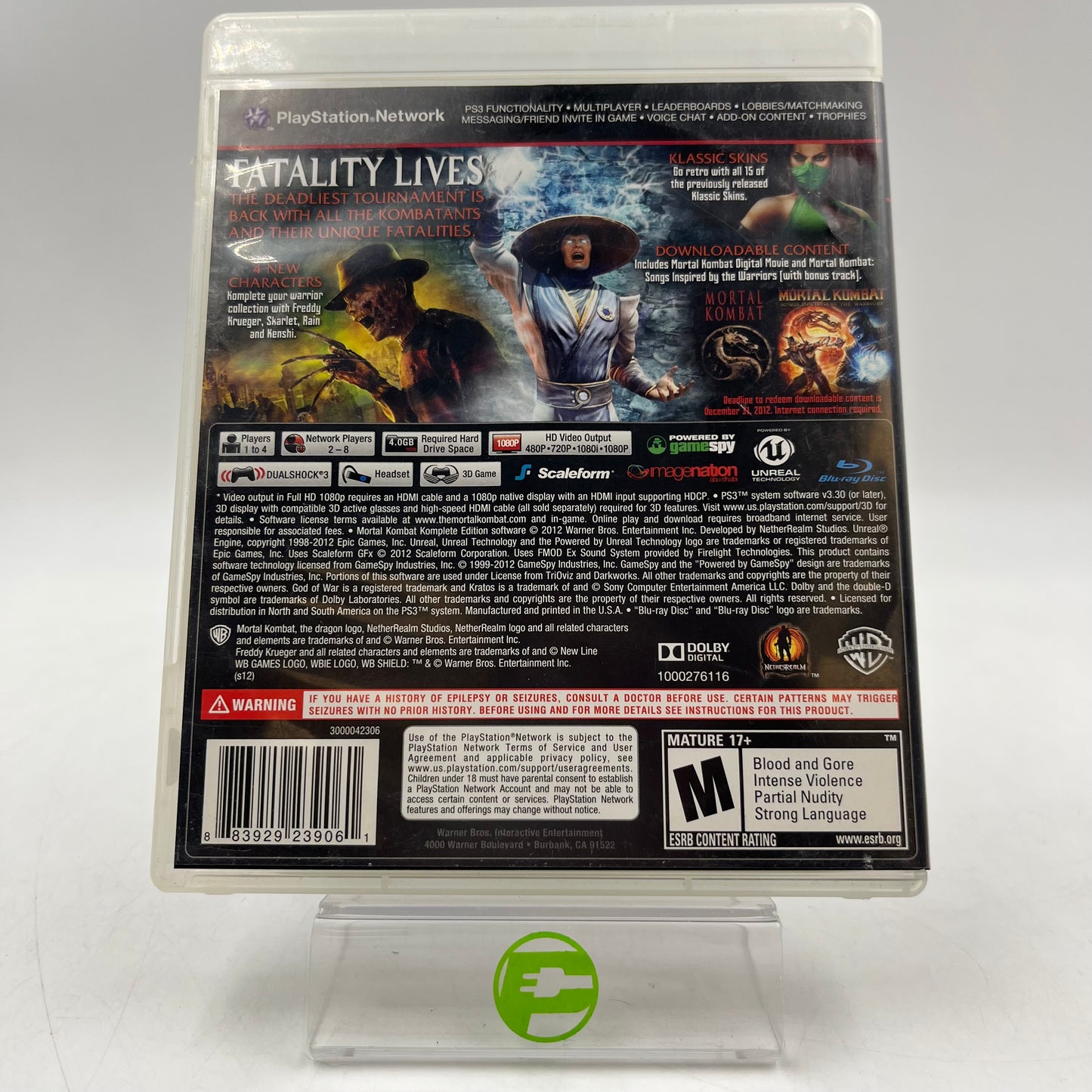 Mortal Kombat Komplete Edition (Sony PlayStation 3 PS3, 2012)