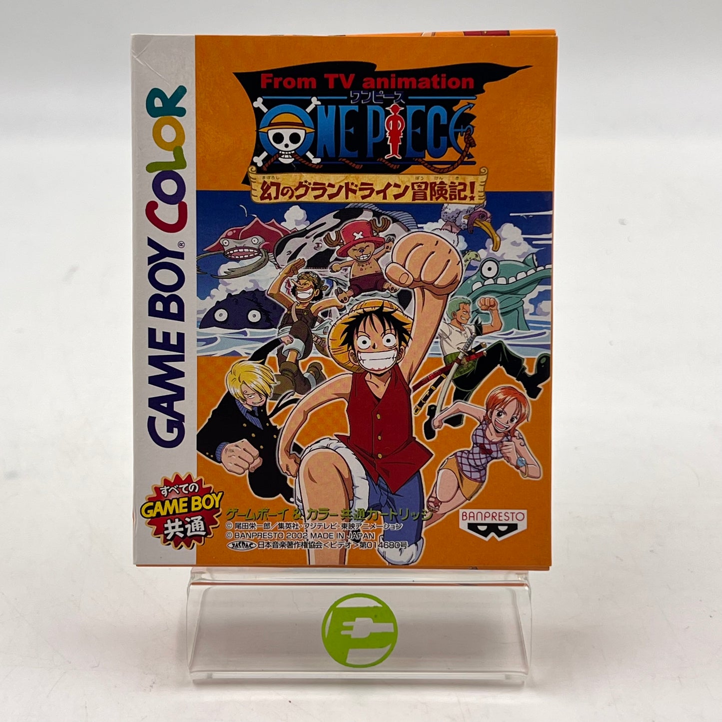 New One Piece: Maboroshi no Grand Line Boukenki (Nintendo GameBoy Color, 2002) JP
