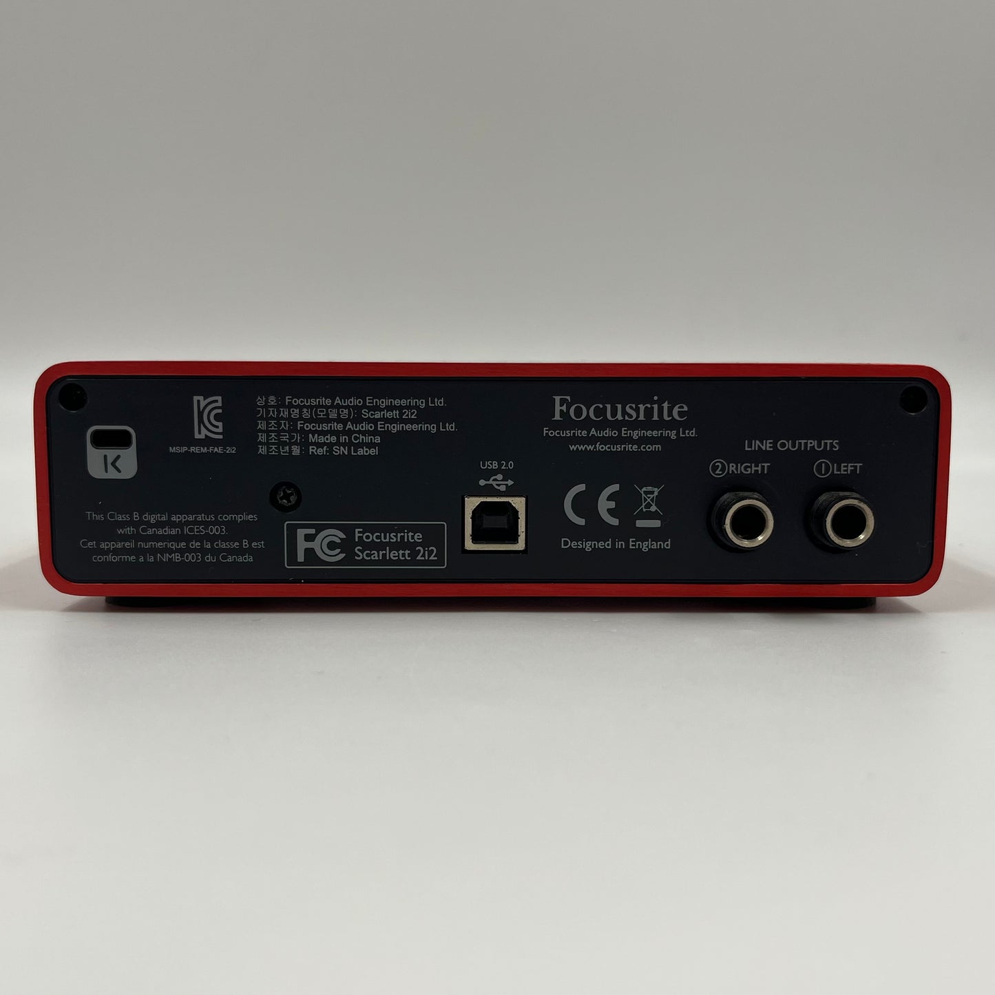 Focusrite Scarlett 2i2 1st Gen USB Recording Interface