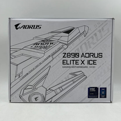 New GIGABYTE Z890 Aorus Elite X Ice LGA 1851 ATX Motherboard