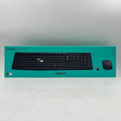 New Logitech MK235 Wireless Keyboard and Mouse Combo