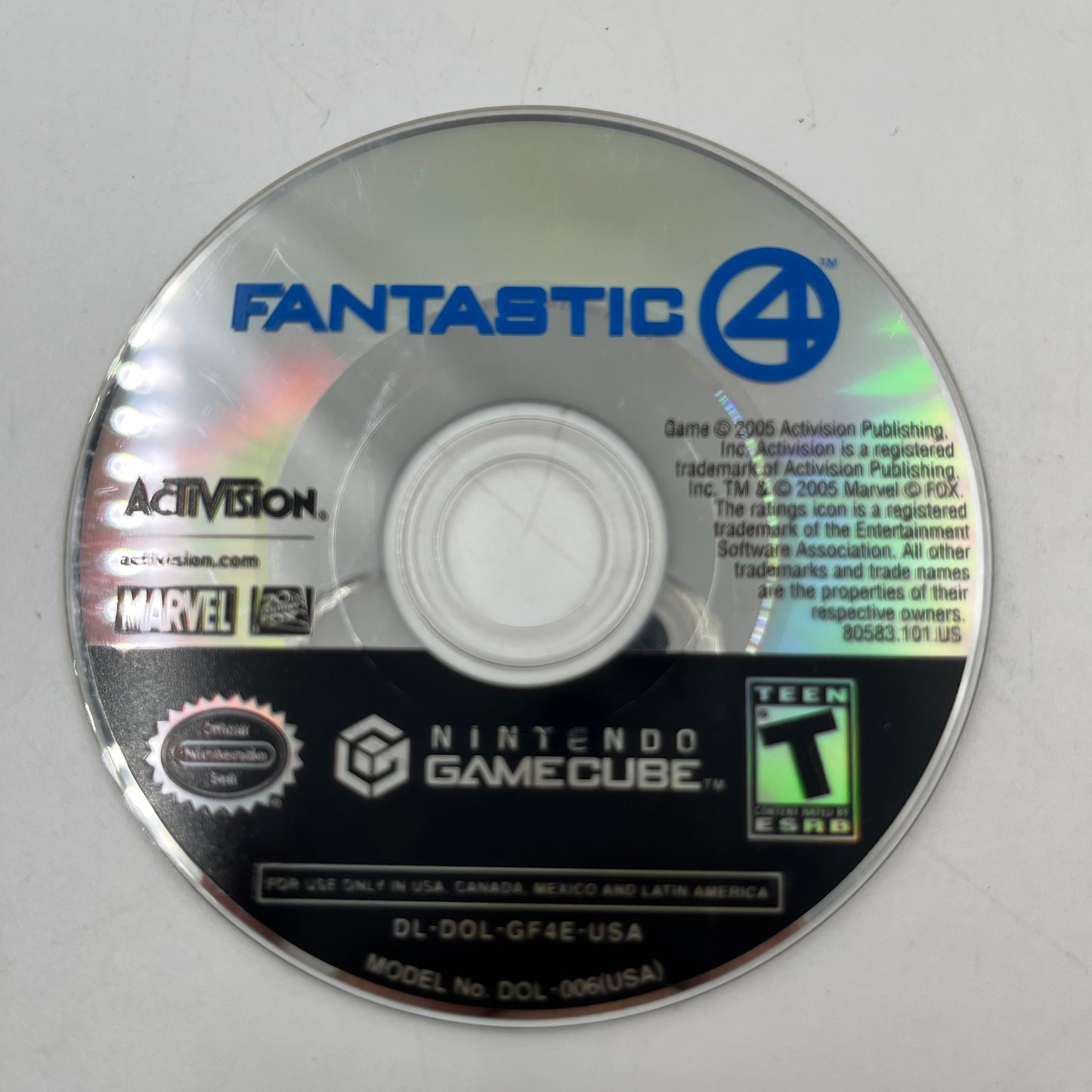 Fantastic 4 (Nintendo GameCube, 2005)