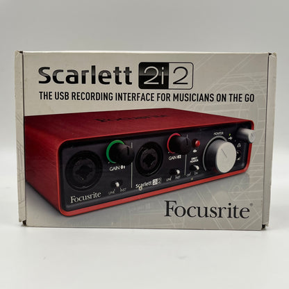 Focusrite Scarlett 2i2 1st Gen USB Recording Interface