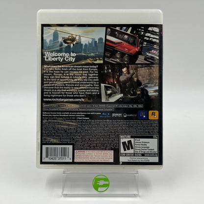 Grand Theft Auto IV (Sony PlayStation 3 PS3, 2008)
