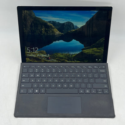 Broken Microsoft Surface Pro 5 1796 12" i5-7300U 2GHz 8GB RAM 128GB Bad Touch