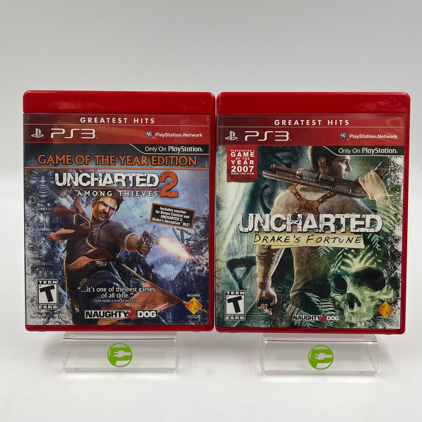 Uncharted & Uncharted 2 Dual Pack (Sony PlayStation 3 PS3, 2011)