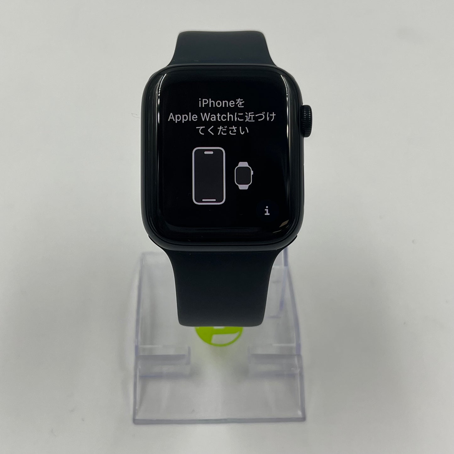 Unlocked Apple Watch SE 2nd Gen 44MM Black Aluminum Black Sport Band MNU03LL/A