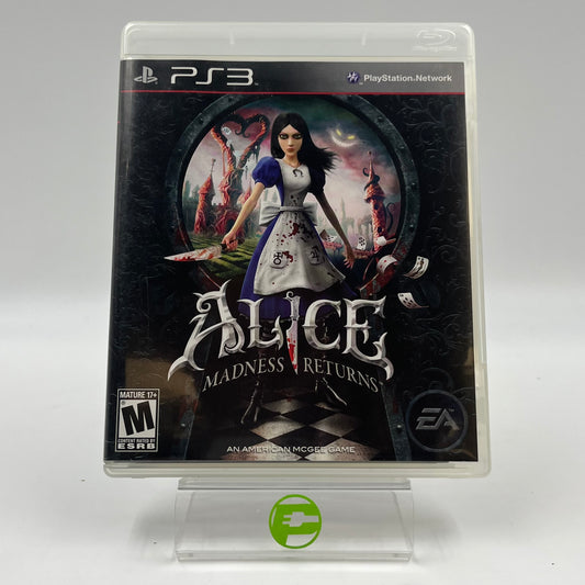 Alice: Madness Returns (Sony PlayStation 3 PS3, 2011)