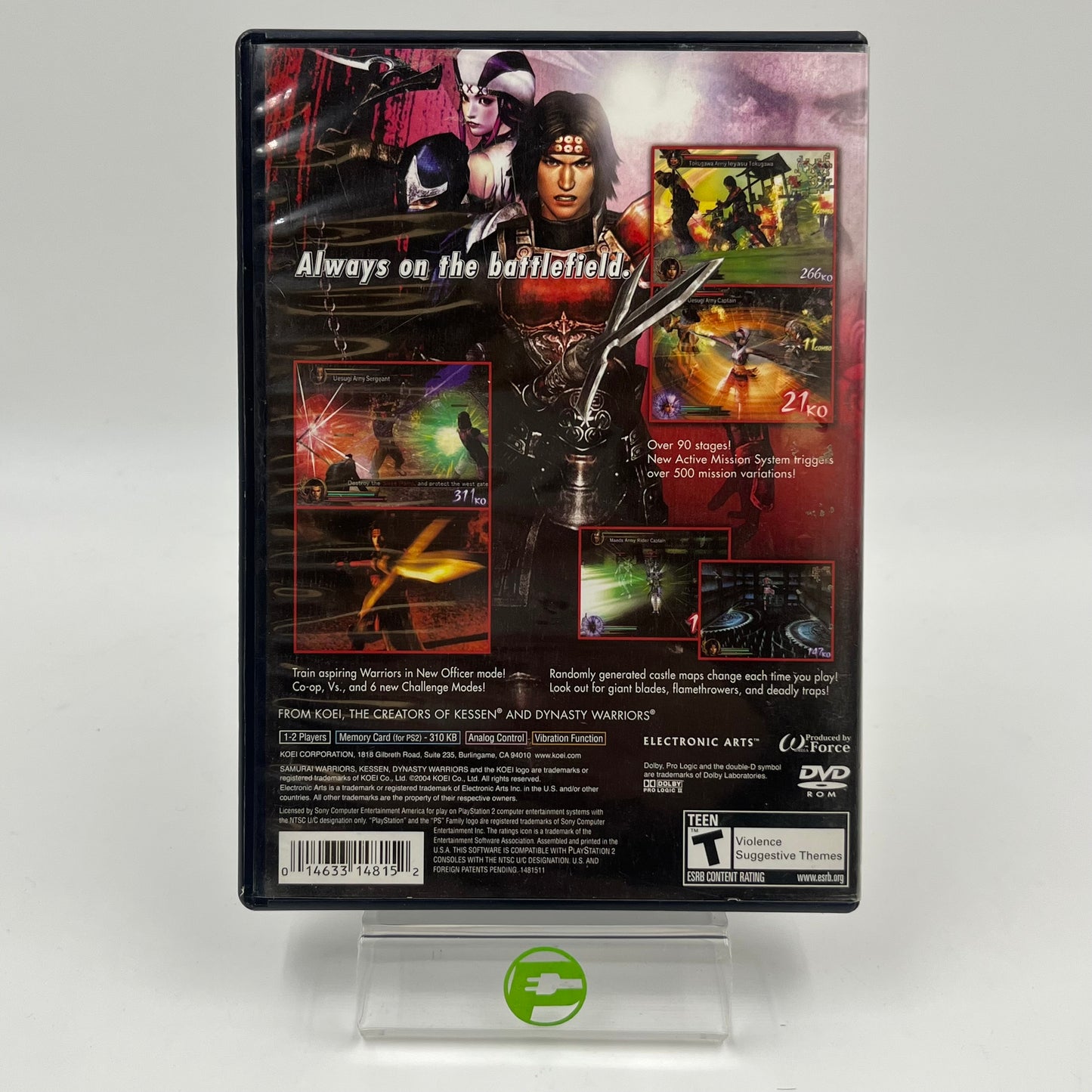 Samurai Warriors (Sony PlayStation 2 PS2, 2004)