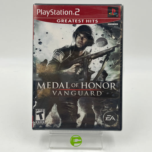 New Medal of Honor Vanguard (Sony PlayStation 2 PS2, 2007)