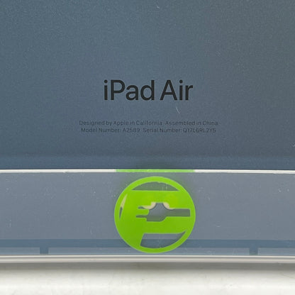 Unlocked Apple iPad Air 5th Gen 256GB Blue MM73LL/A