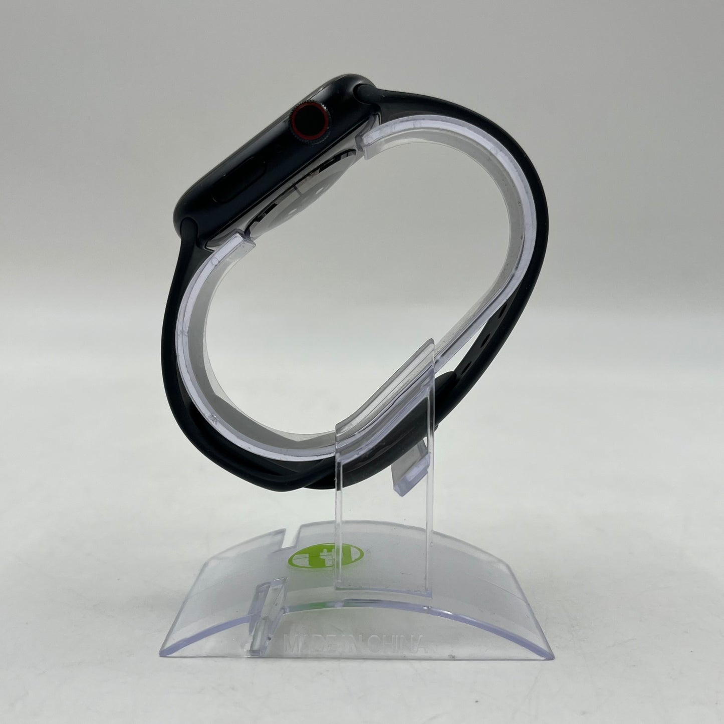 Unlocked Apple Watch Series 7 45MM Black Aluminum Midnight Sport Band MKJ73LL/A