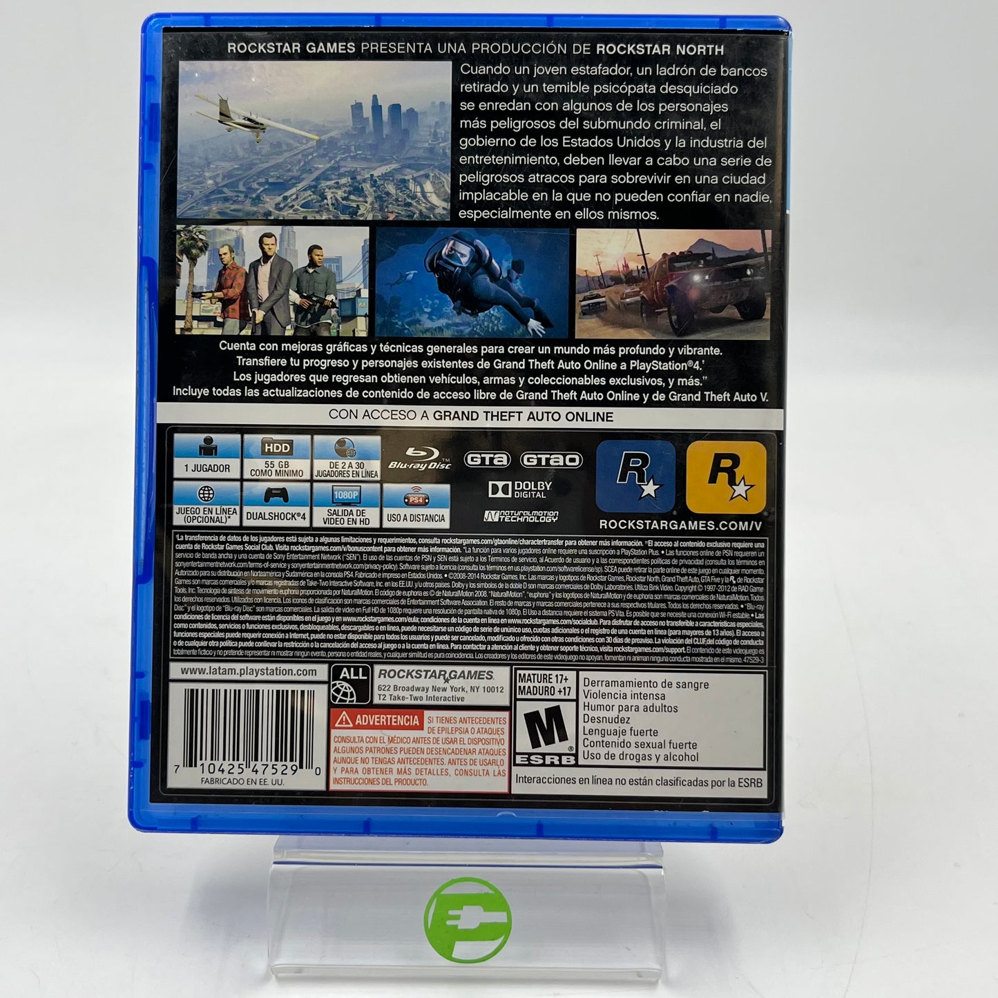 Grand Theft Auto V (Sony PlayStation 4) LATAM VERSION