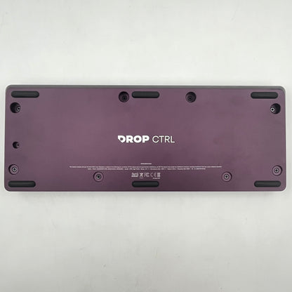 Drop Amethyst Gemstone Wired Mechanical Keyboard