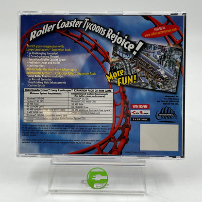 Roller Coaster Tycoon: Loopy Landscapes (PC, 2000)