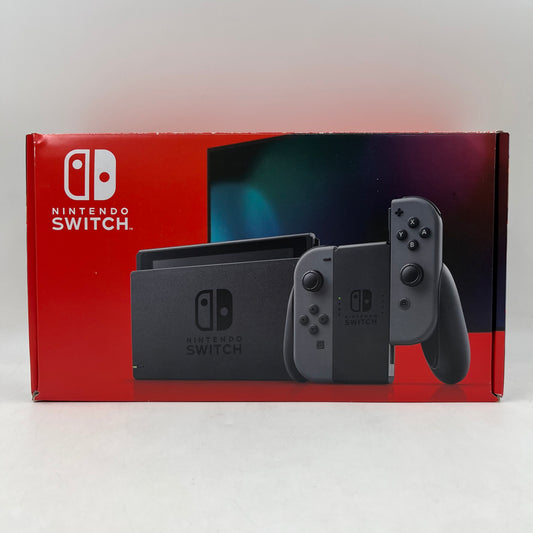 Nintendo Switch v2 Video Game Console HAC-001(-01)  Black/Gray