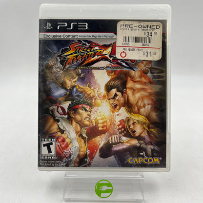Street Fighter X Tekken (Sony PlayStation 3 PS3, 2012)