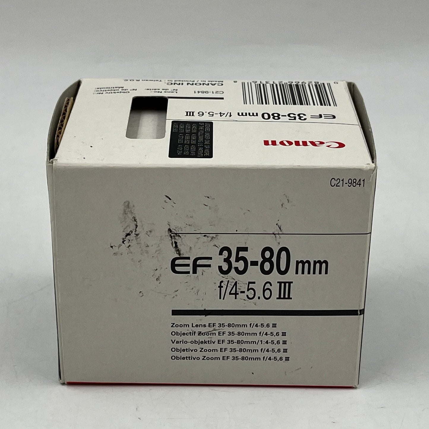 Canon EF Zoom Lens 35-80mm f/4-5.6 III