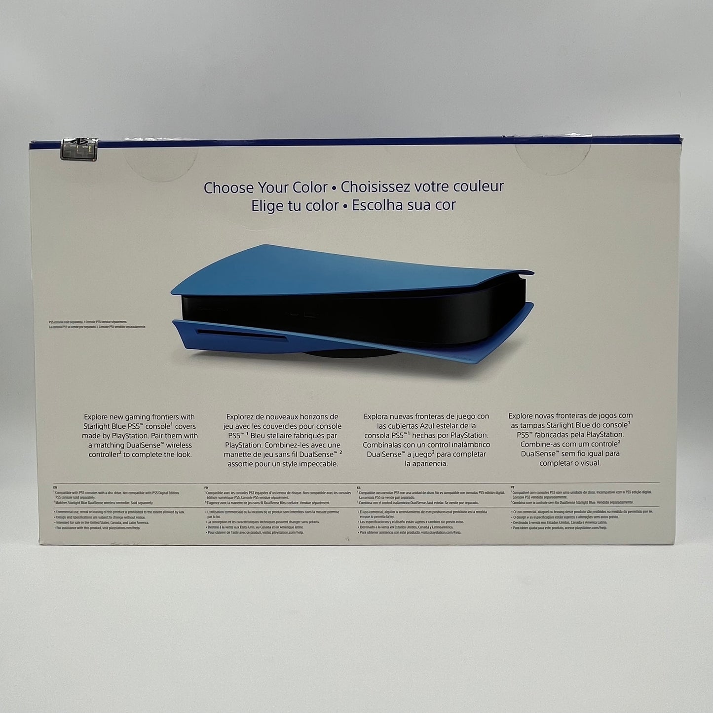 Sony Playstation 5 PS5 Console Cover Starlight Blue CFI-ZCA1