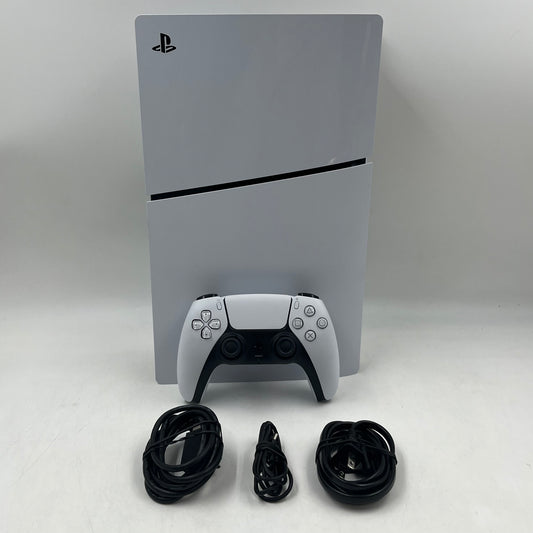 Sony PlayStation 5 Slim Digital Edition PS5 1TB White Console CFI-2015