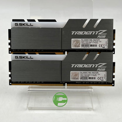 G.Skill Trident Z RGB 32GB (2x16GB) RAM DDR4 3200MHz F4-3200C16D-32GTZR RAM