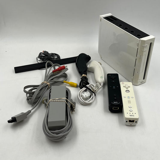Nintendo Wii Video Game Console RVL-001 White