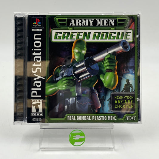 Army Men Green Rogue (Sony PlayStation 1 PS1, 2001)