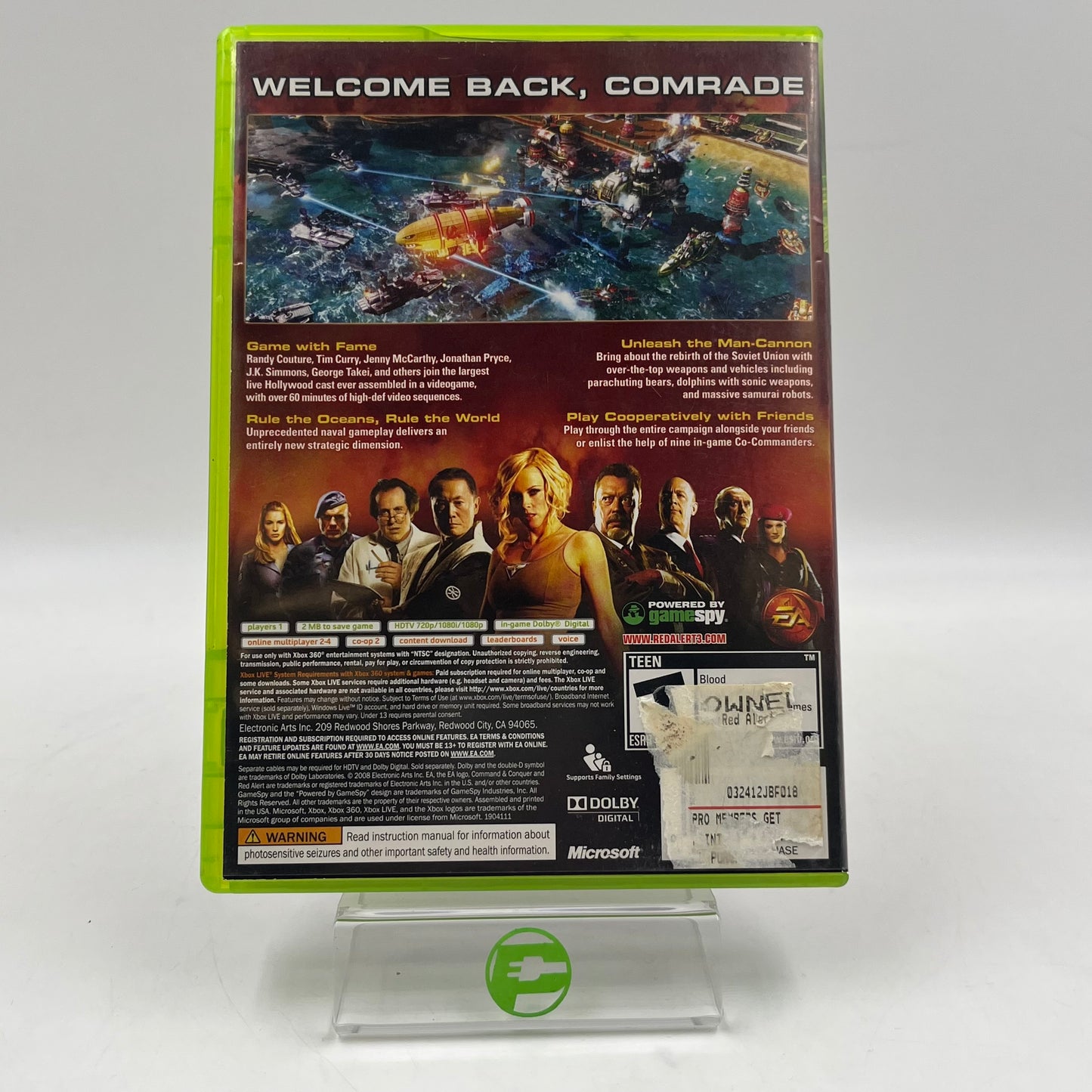 Command & Conquer Red Alert 3 (Microsoft Xbox 360, 2008)