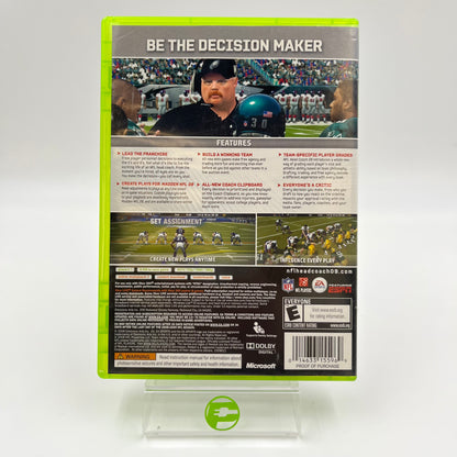 NFL Head Coach 2009 (Microsoft Xbox 360, 2008)