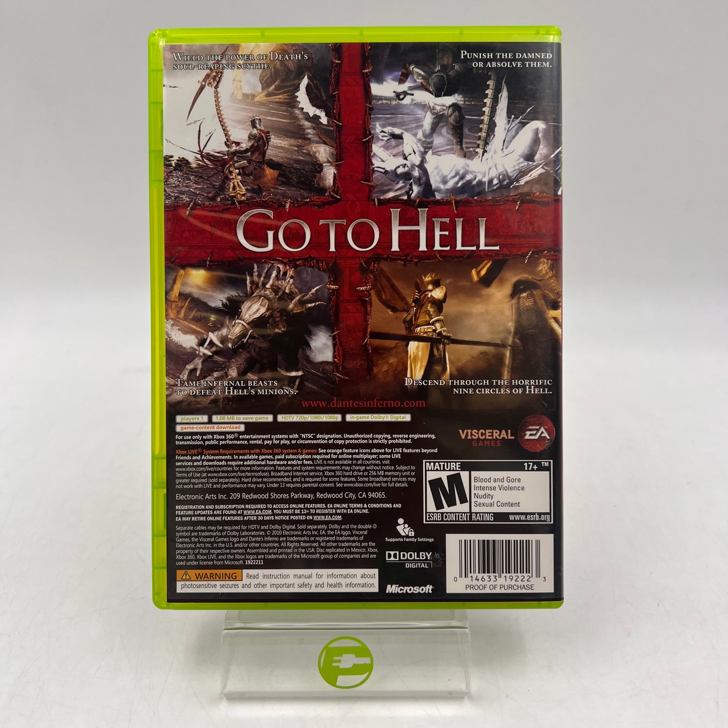Dante's Inferno (Microsoft Xbox 360, 2010)