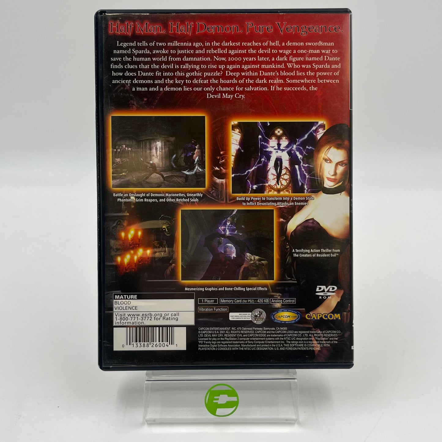 Devil May Cry (Sony PlayStation 2 PS2, 2001)