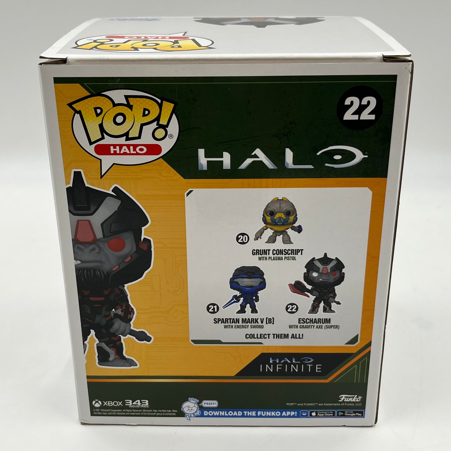 Funko Pop! Escharum with Gravity Axe Vinyl Bobble-Head 22