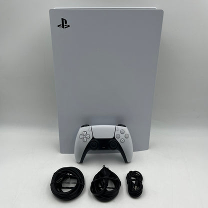 Sony PlayStation 5 Digital PS5 825GB White Console Gaming System CFI-1115B