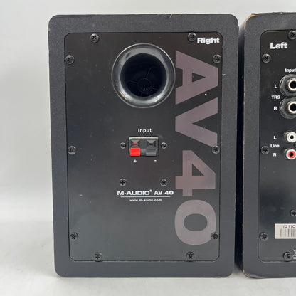 M-Audio AV 40 Studio Monitor Shelf Speakers