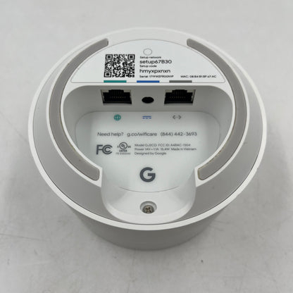 Google Nest WiFi Dual Band GJ2CQ Mesh WiFi Router