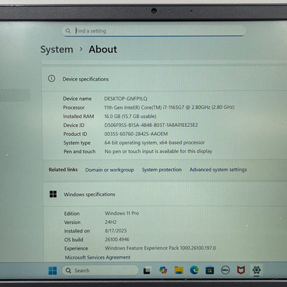 Dell Vostro 13 3420 14" i7-1165G7 2.8GHz 16GB RAM 512GB SSD
