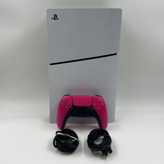 Sony PlayStation 5 Slim Digital Edition PS5 1TB White Console  System CFI-2015