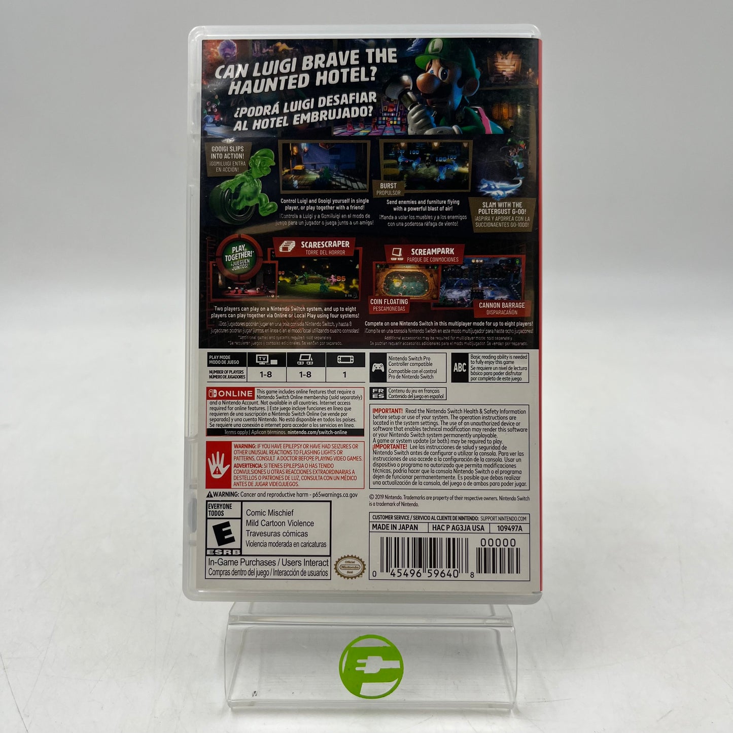 Luigi's Mansion 3 (Nintendo Switch, 2019)