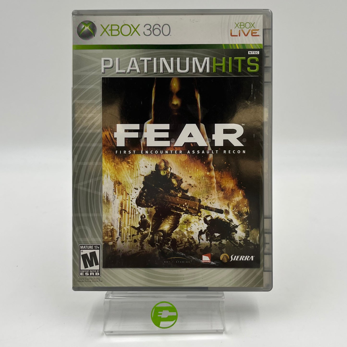 F.E.A.R. [Platinum Hits] (Microsoft Xbox 360, 2006)