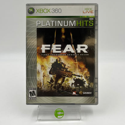 F.E.A.R. [Platinum Hits] (Microsoft Xbox 360, 2006)