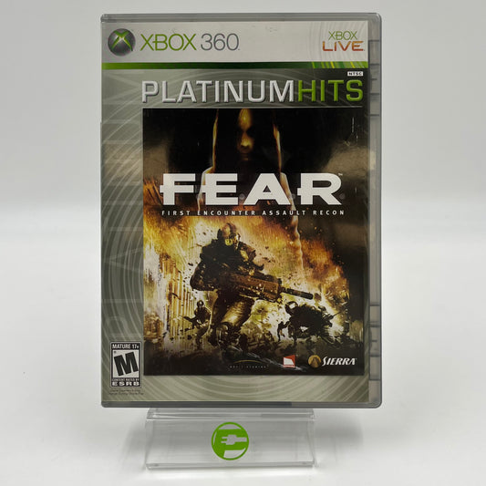 F.E.A.R. [Platinum Hits] (Microsoft Xbox 360, 2006)