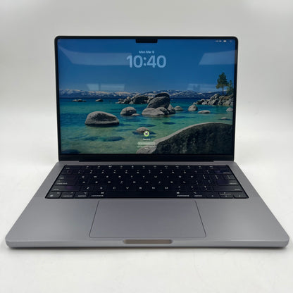 2021 Apple MacBook Pro 14" M1 Pro 14C GPU 3.2GHz 16GB RAM 512GB SSD WHKHWJHX3T