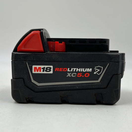 Milwaukee 48-11-1850R M18 18V Battery Red Lithium XC5.0
