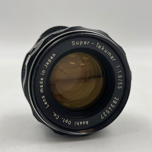 PENTAX Super Takumar 1.8 55mm For Pentax K Mount Lens