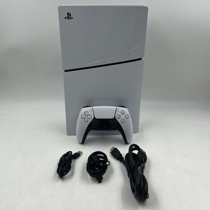 Sony PlayStation 5 Slim Disc Edition PS5 1TB White Console CFI-2015