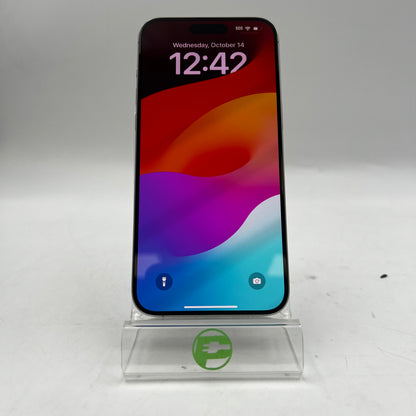 Factory Unlocked Apple iPhone 15 Pro Max 256GB White Titanium MU673LL/A