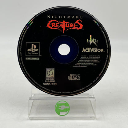 Nightmare Creatures (Sony PlayStation 1 PS1, 1997)